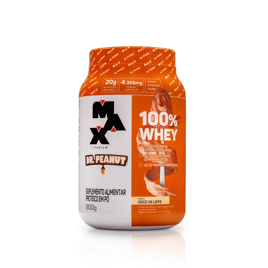 100% WHEY 900G POTE - Todos os sabores