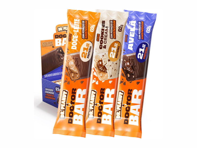 DOCTOR BAR 8UN 62G - Todos os sabores