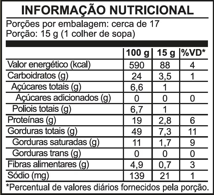 Pasta de amendoim sabor Bueníssimo 250g